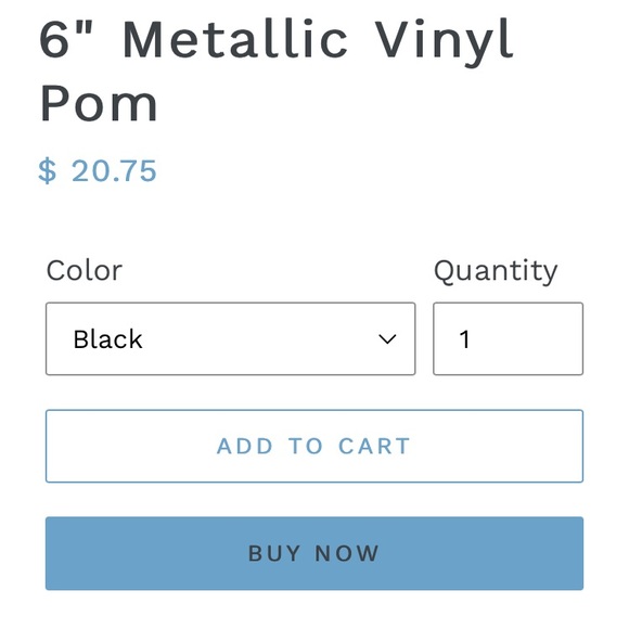 Variety black pom poms - Picture 2 of 3